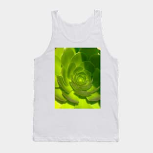 Green Leaves Tank Top